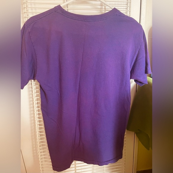 Fox Deluxe Graphic Purple T-Shirt Boys Size Small - Picture 3 of 4